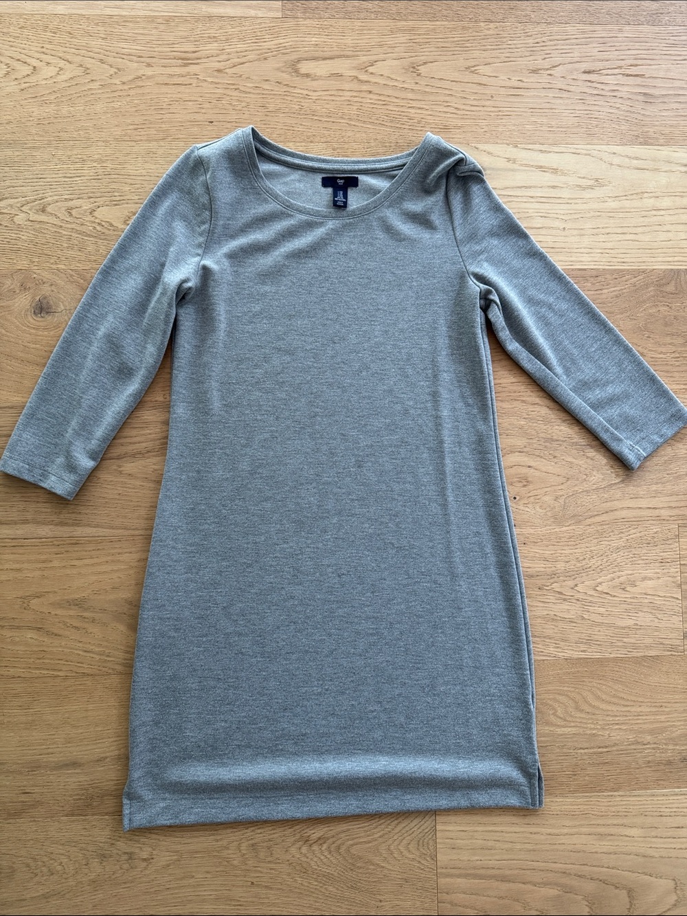 GAP Heather Gray Midi Sheath Dress